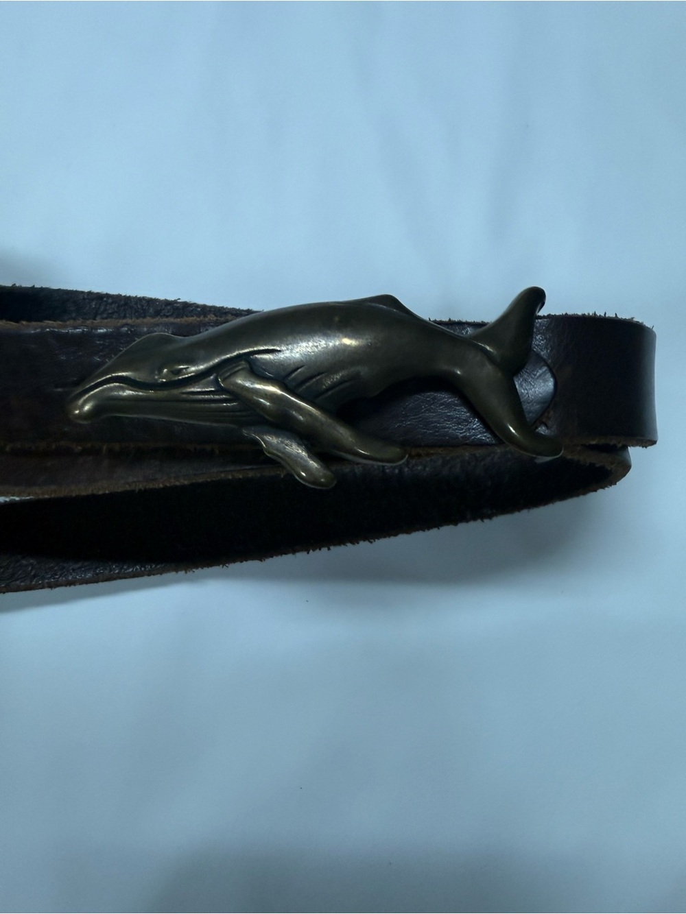 Vintage J.Crew Leather Belt Bundle Lobster & Whale Buckles Sz S - Picture 2 of 7